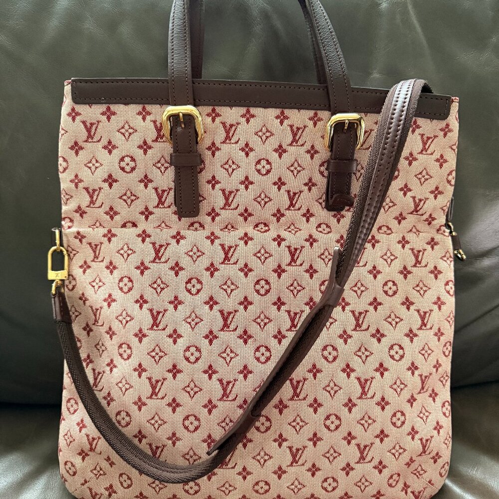 *SOLD* Louis Vuitton LV Francoise 2Way Monogram in Cherry